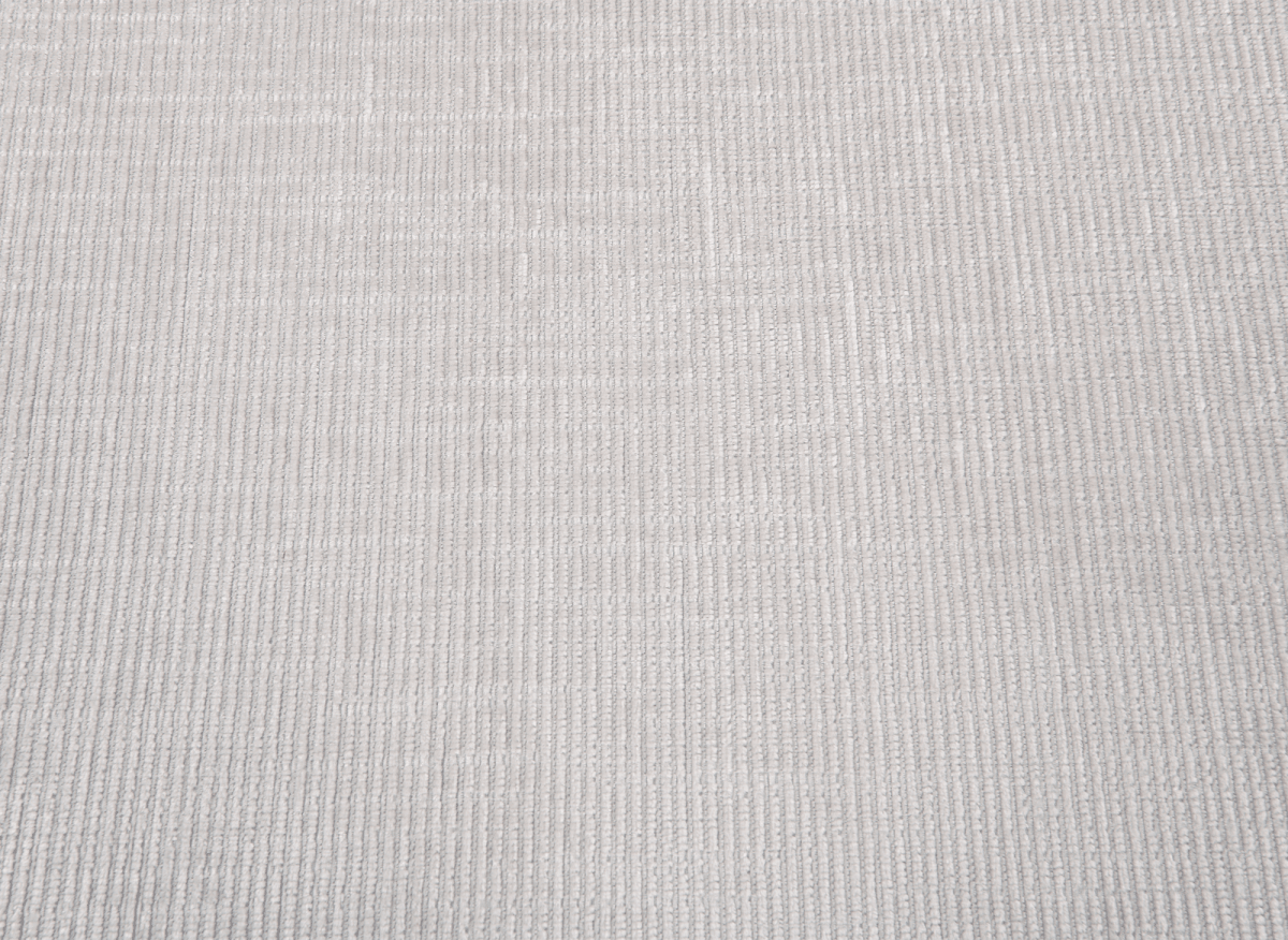 Canapé panoramique convertible avec coffre en velours chiné beige MARIANO - Angle gauche - DécoInParis