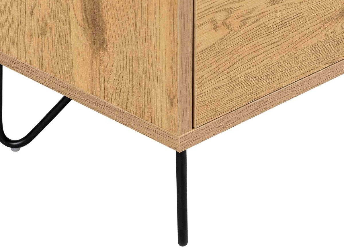 Commode 4 tiroirs en bois DARINA - DécoInParis