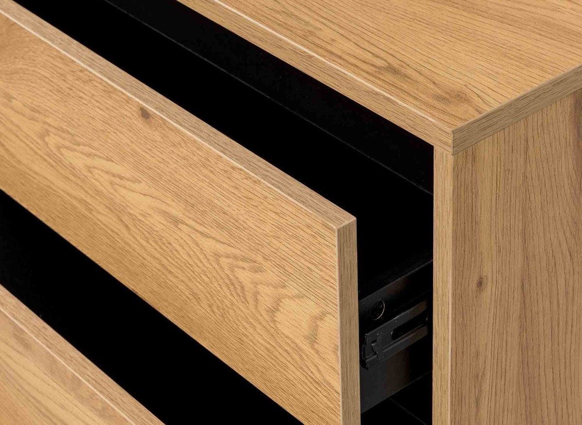Commode 4 tiroirs en bois DARINA - DécoInParis