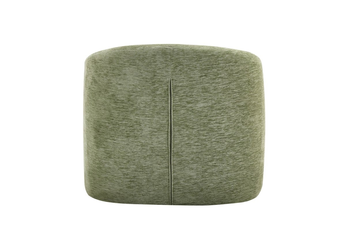 Fauteuil en velours vert d'eau OXFORD - DécoInParis