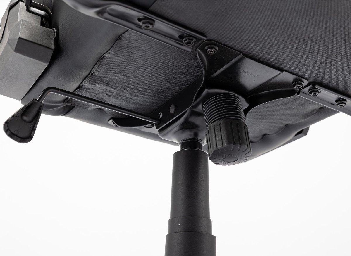 Fauteuil gaming en simili cuir noir et blanc LYHAM - DécoInParis