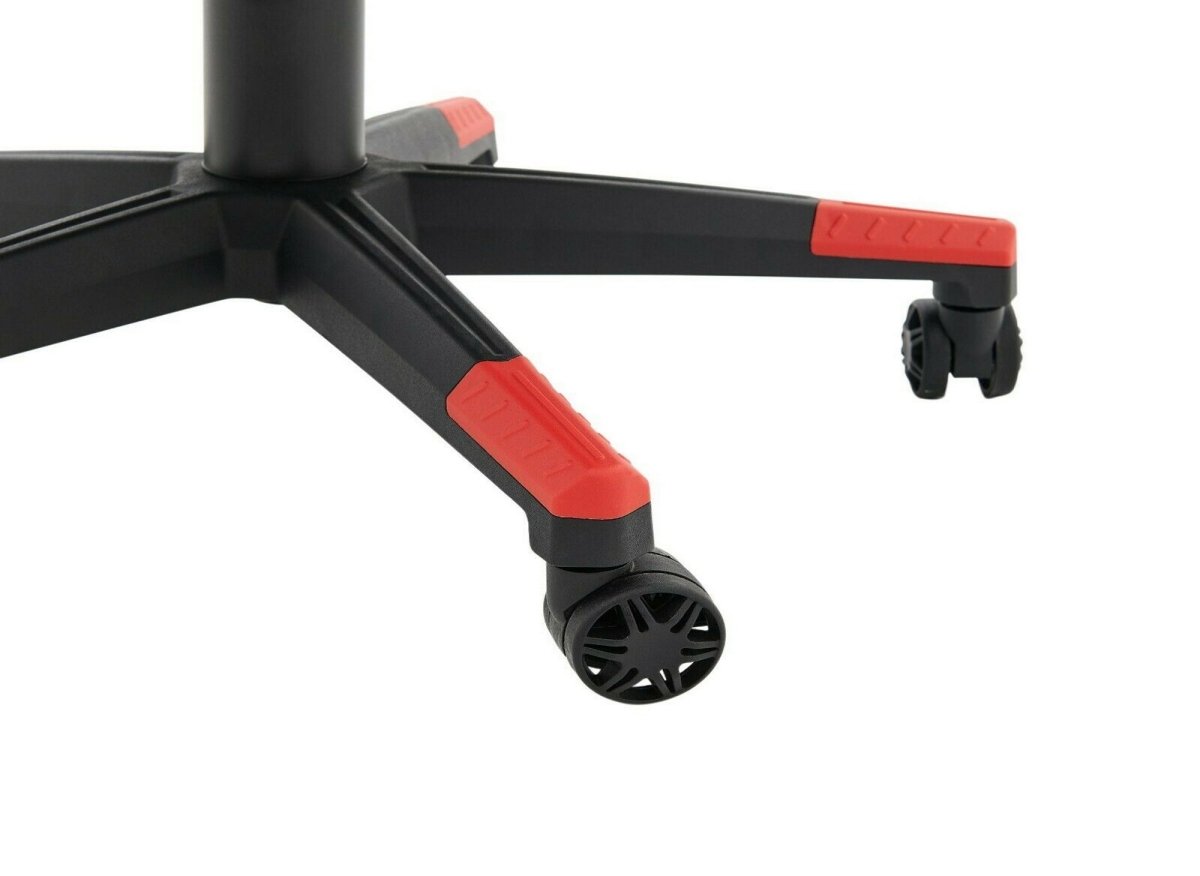 Fauteuil gaming en simili cuir noir et rouge PIXEL - DécoInParis