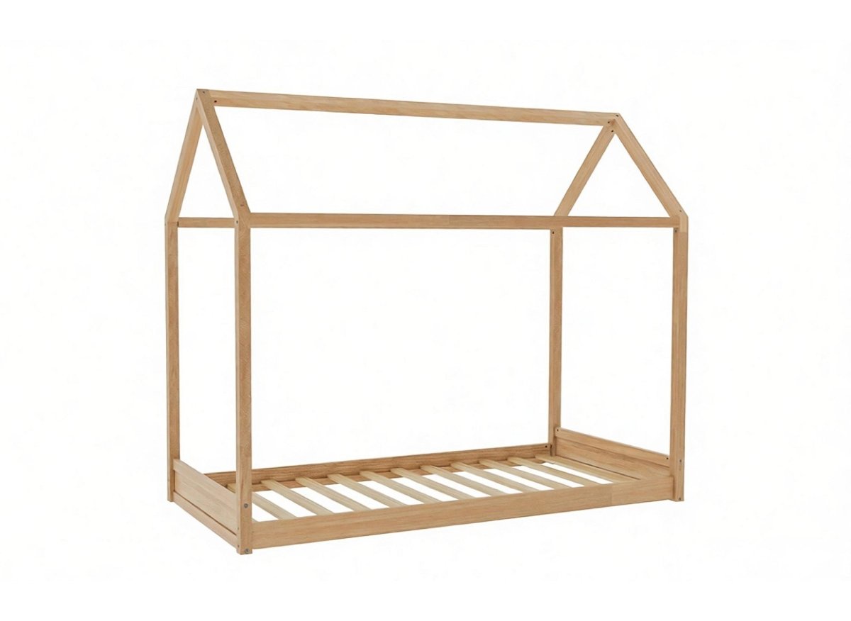 Lit cabane en bois 90 x 190 cm POPY - DécoInParis