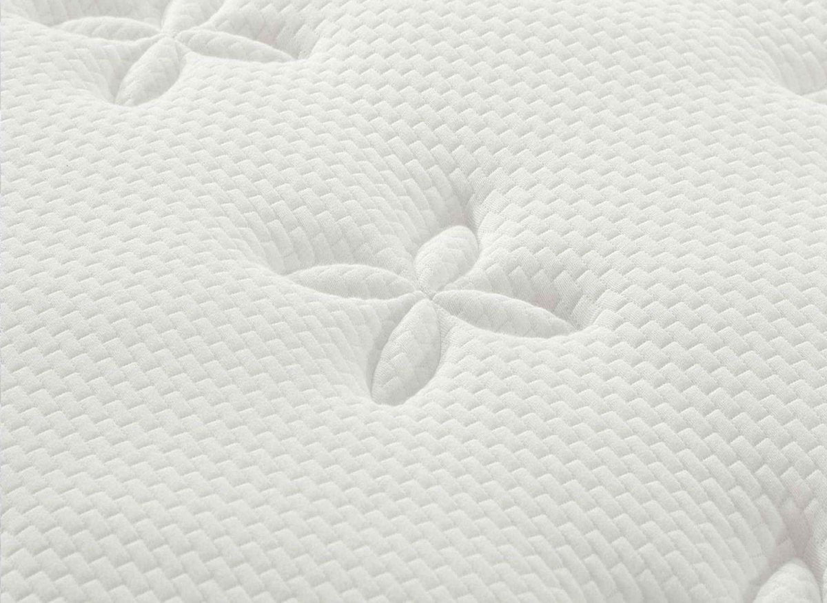 Matelas hybride BAMBOO 160 x 200 cm ressorts ensachés et mémoire de forme épaisseur 30 cm - DécoInParis