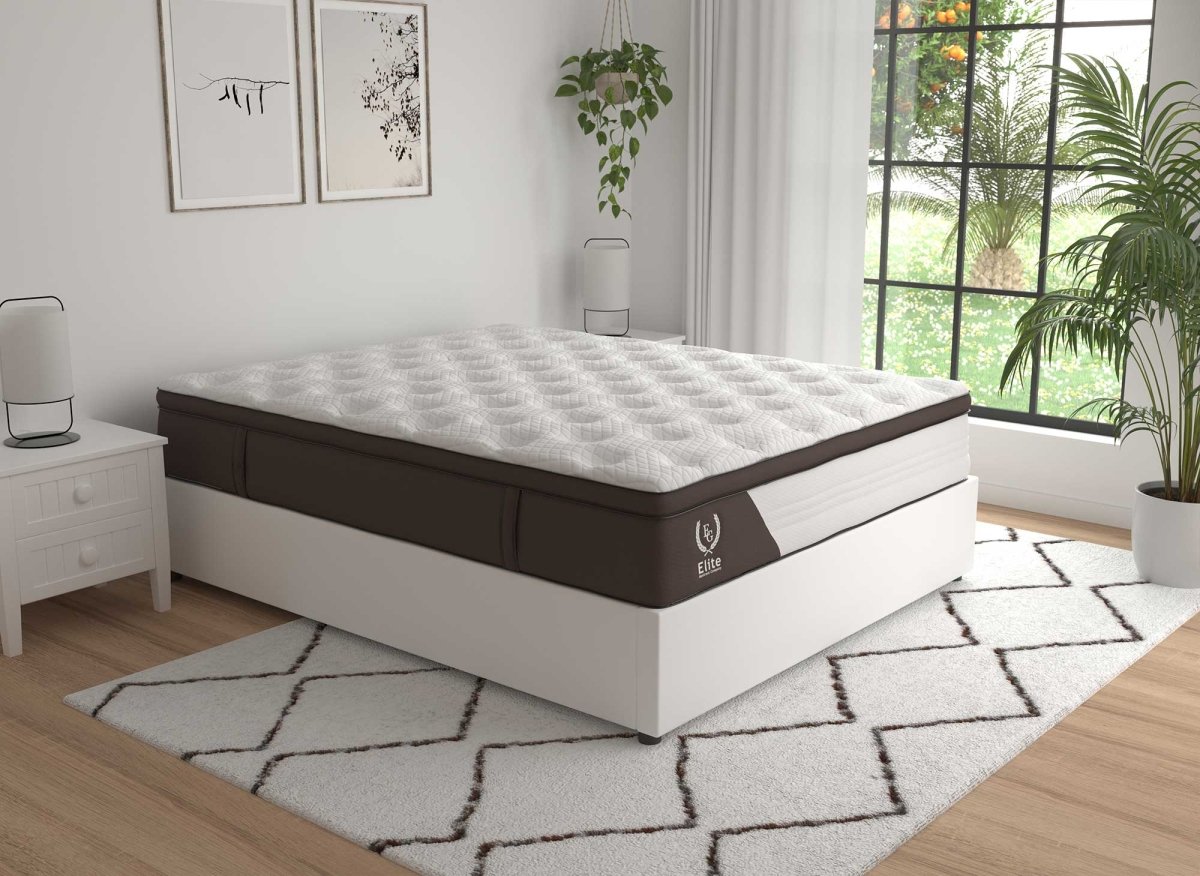 Matelas hybride mousse et ressorts ensachés 140 x 190 cm épaisseur 30 cm MANOA - DécoInParis