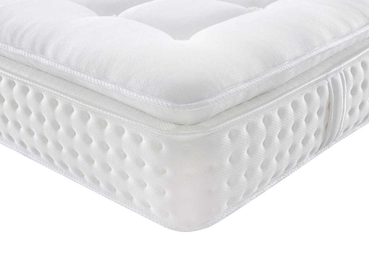 Matelas hybride mousse mémoire en gel et ressorts ensachés 140 x 190 cm épaisseur 31 cm SERENA - DécoInParis