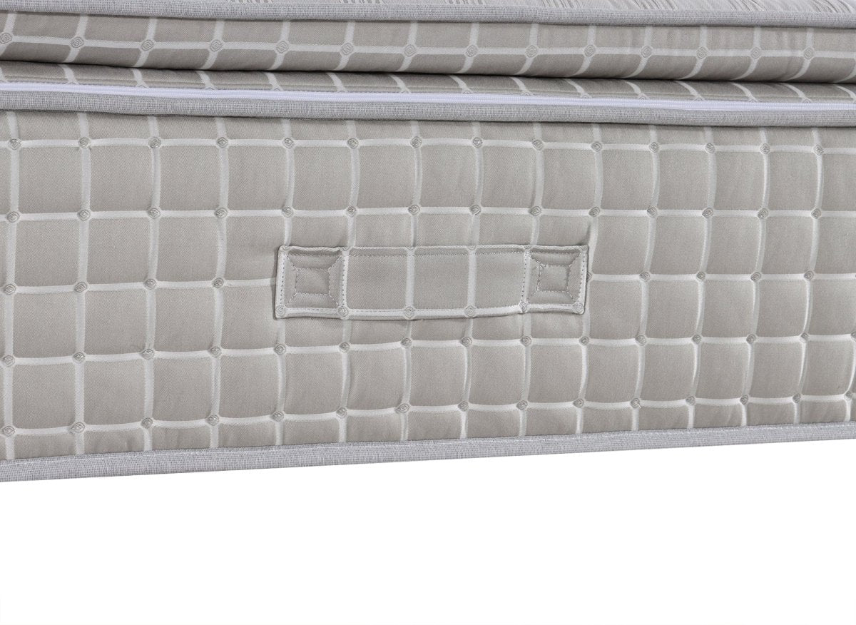 Matelas hybride ressorts ensachés 140 x 190 cm épaisseur 34 cm SIMON - DécoInParis