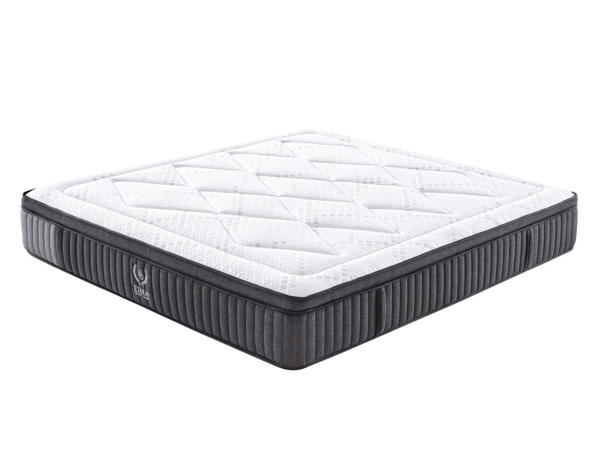 Matelas hybride ressorts ensachés 160 x 200 cm épaisseur 30 cm ASTRO - DécoInParis