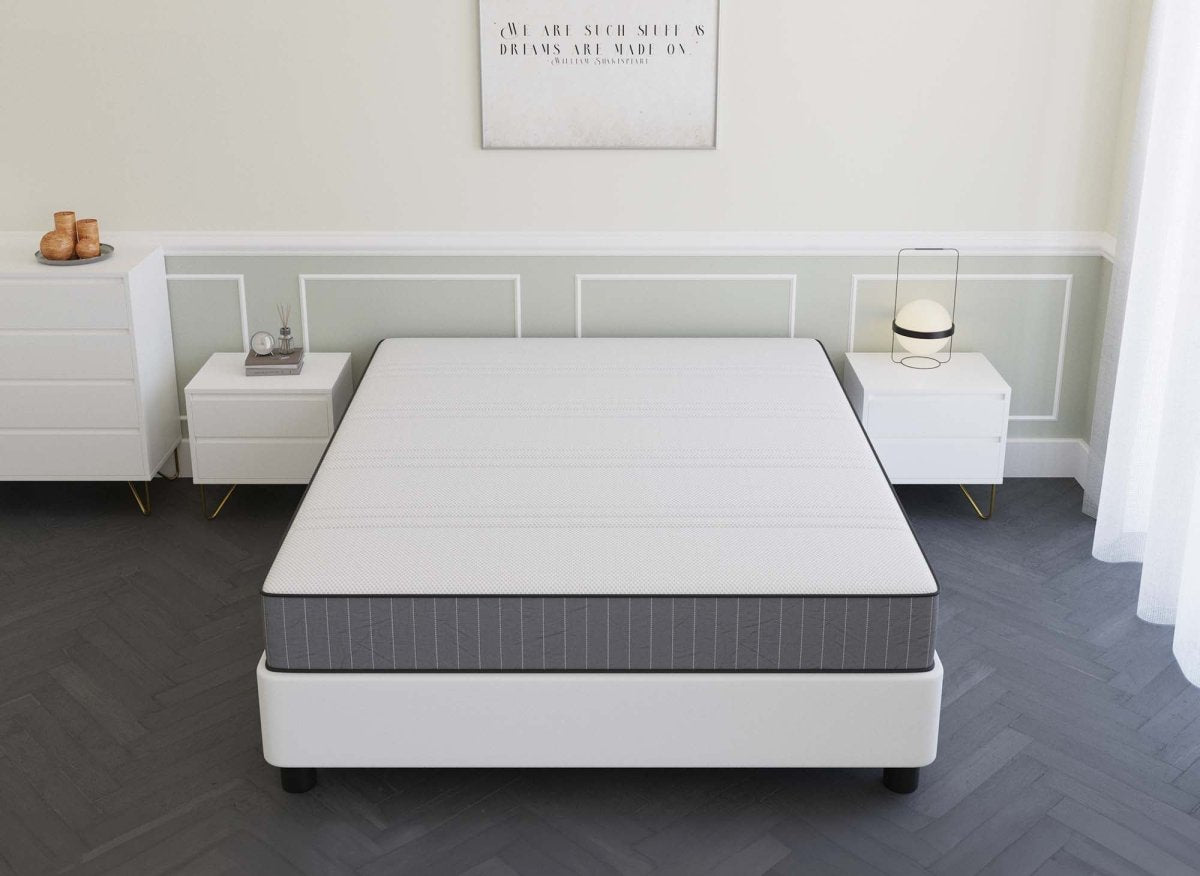 Matelas mousse 180 x 200 cm épaisseur 20 cm AWAN - DécoInParis