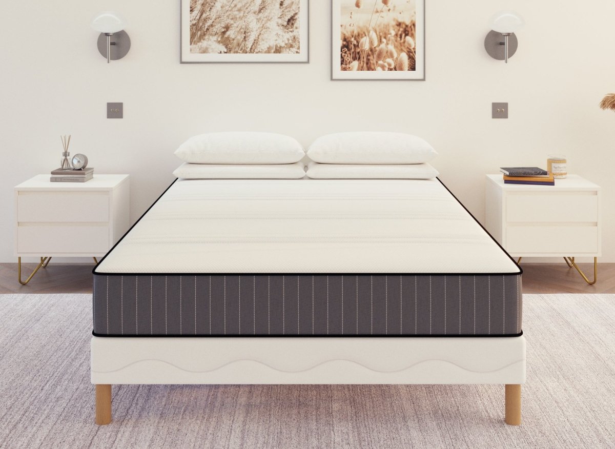 Matelas mousse 180 x 200 cm épaisseur 20 cm AWAN - DécoInParis