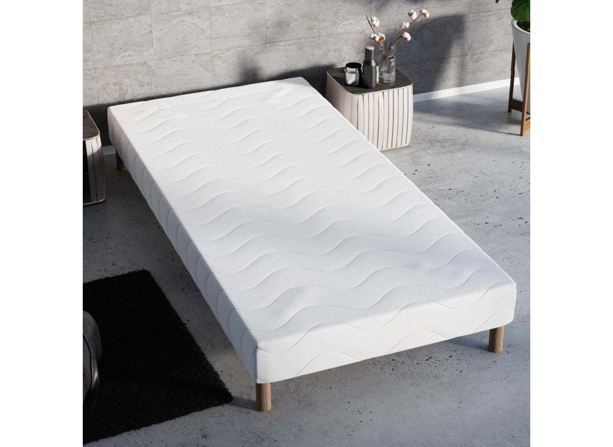 Sommier tapissier 70 x 190 cm + 4 pieds - DécoInParis