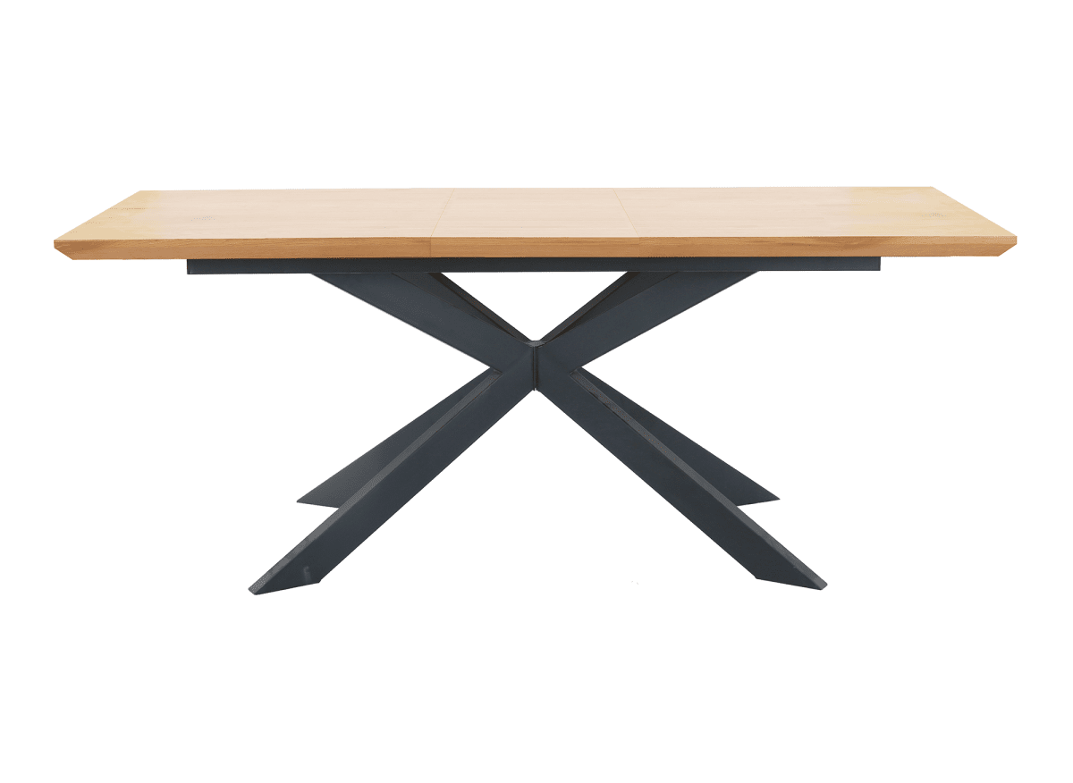 Table à manger extensible couleur bois 6 - 10 personnes ODINE - DécoInParis
