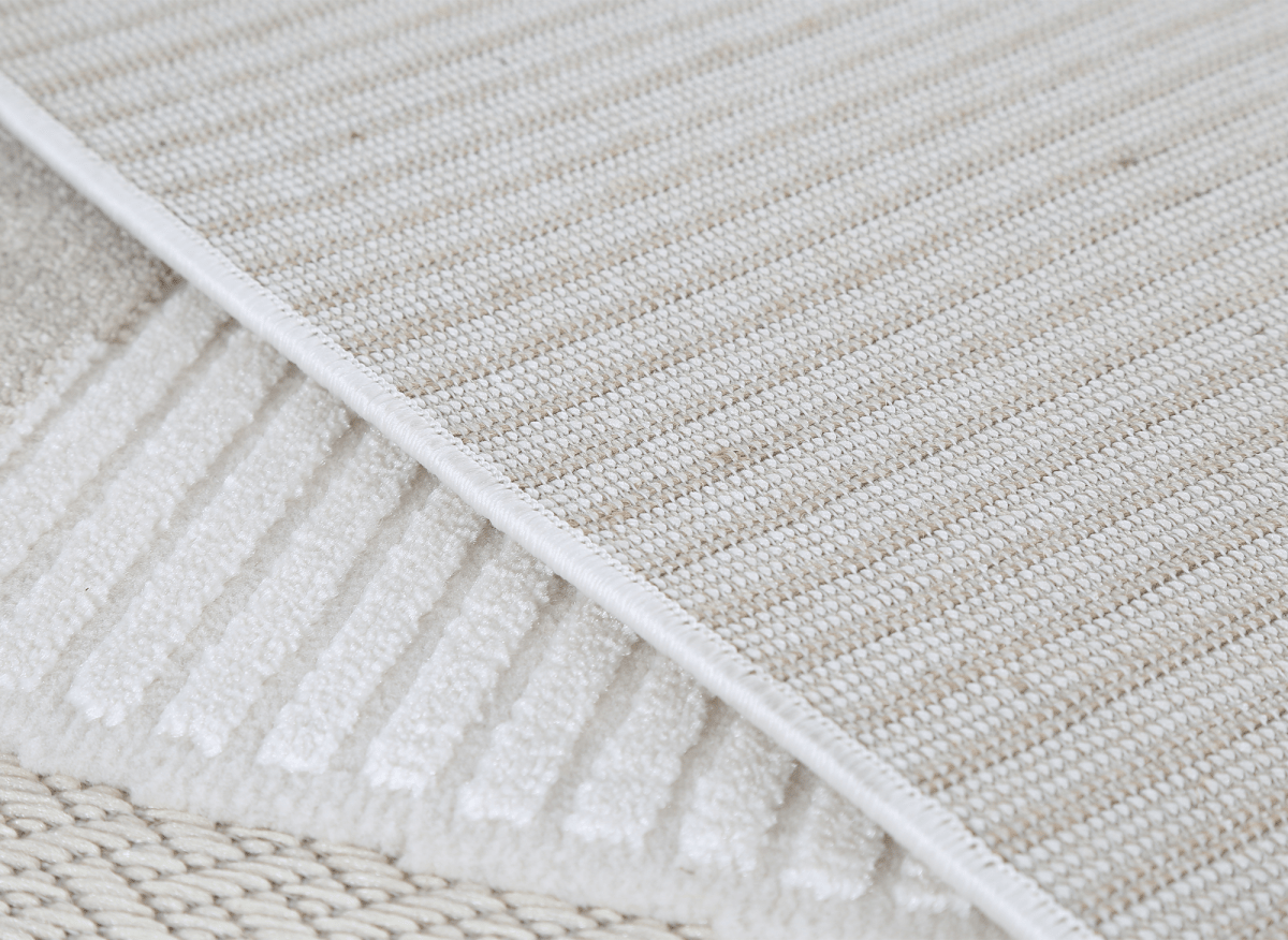 Tapis gris à motif circulaire 160 x 230 cm SYDNEY - DécoInParis