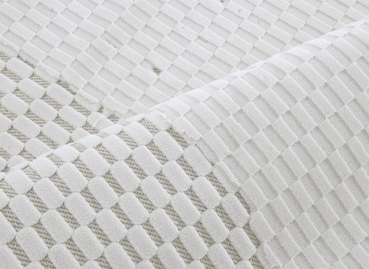 Tapis gris à motifs géométriques 160 x 230 cm VIENNE - DécoInParis