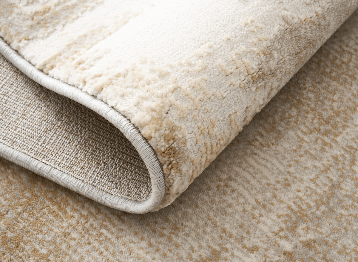 Tapis gris et beige à motifs 200 x 290 cm PISE - DécoInParis