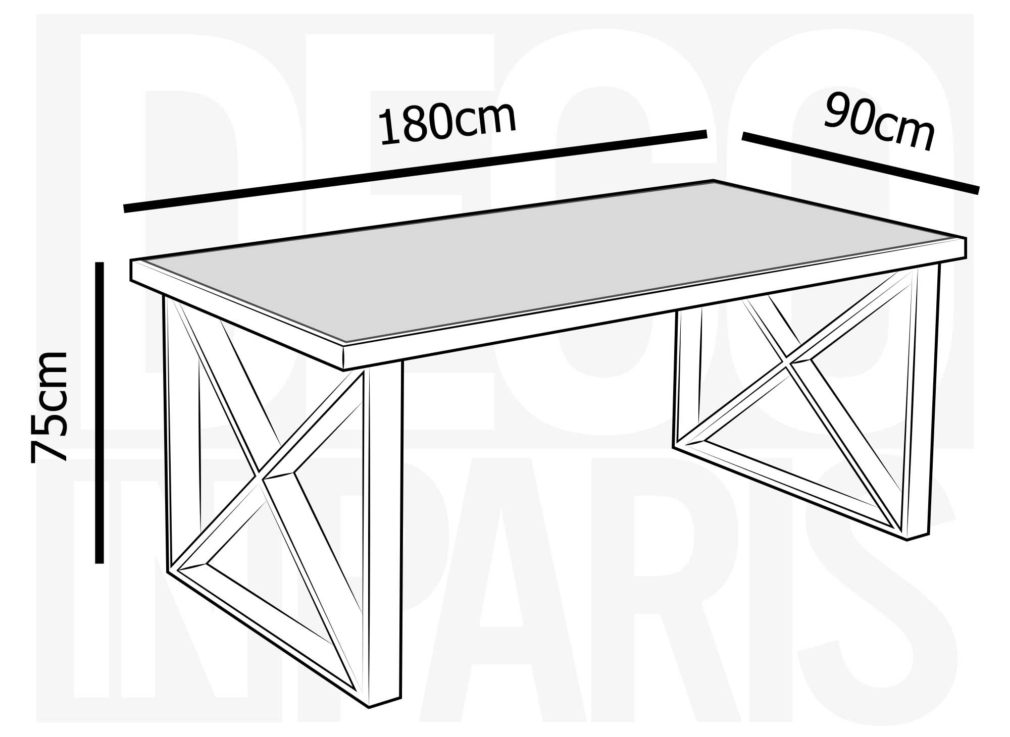 Table à manger en verre noir effet marbre pieds dorés ISORE