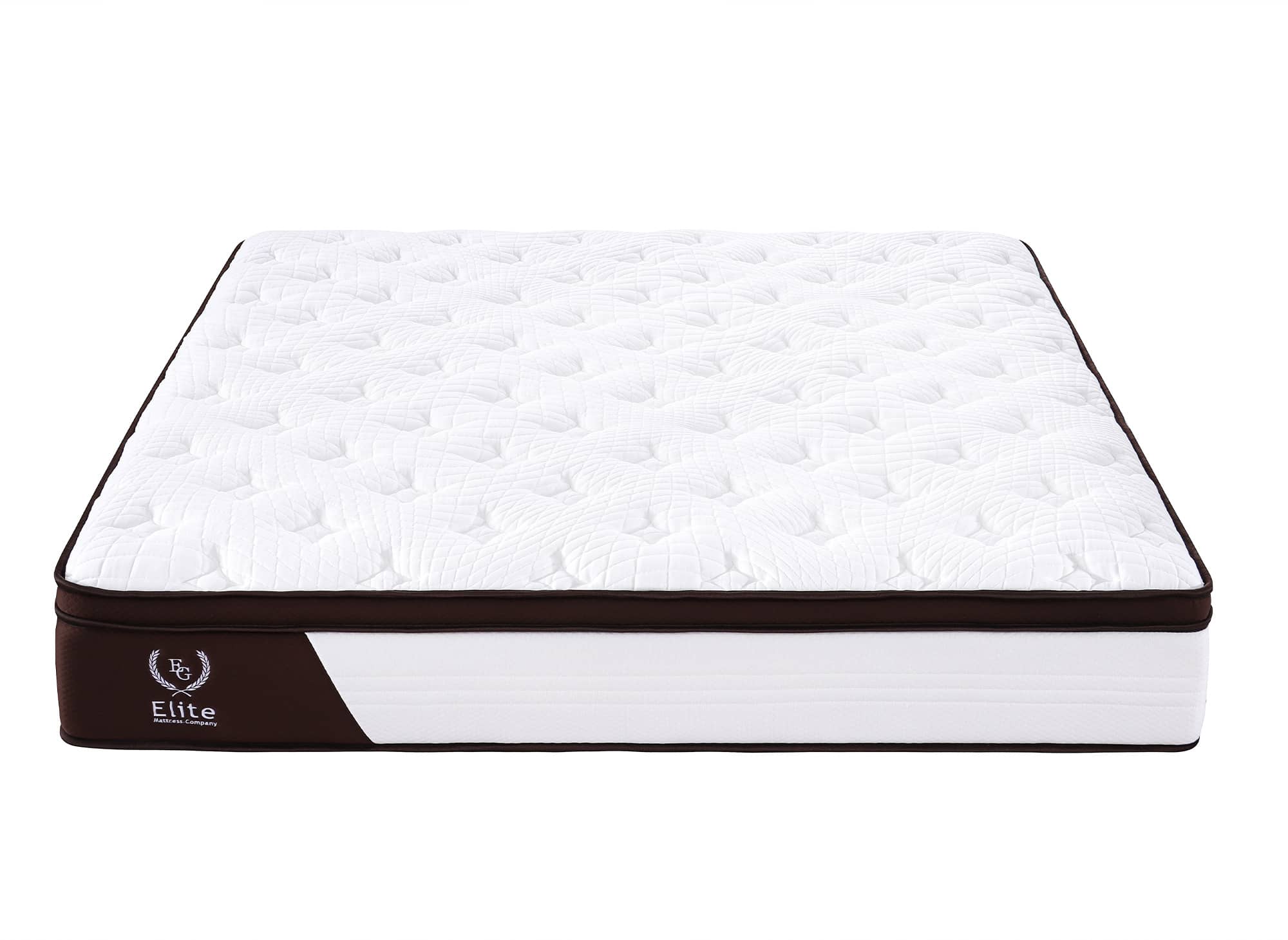 Matelas hybride mousse et ressorts ensachés 140 x 190 cm épaisseur 30 cm MANOA